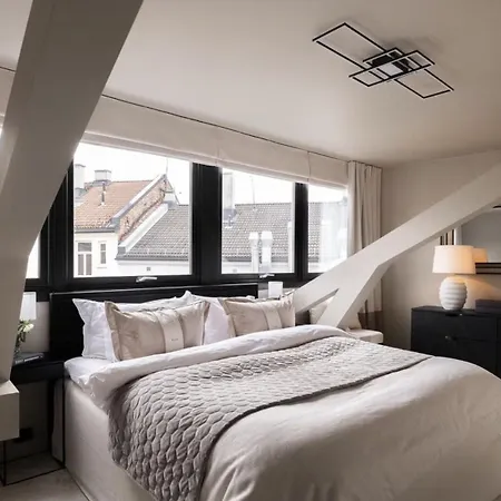 With Courtyard In The Heart Of Oslo